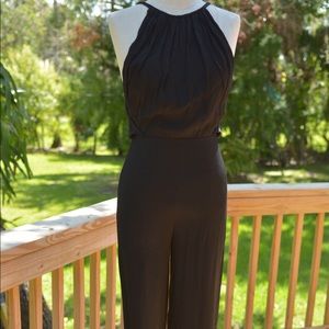 H&M pant romper black blouse top